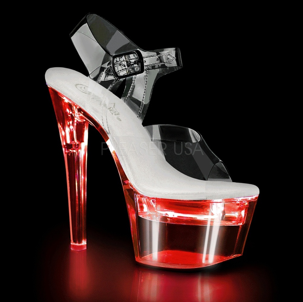 Pleaser Flashdance Light Up Heels